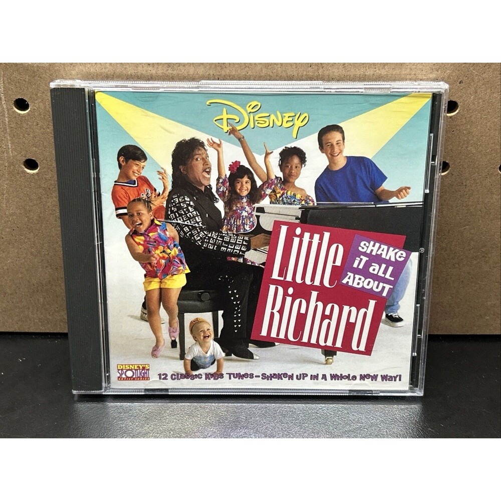 Little Richard - Shake It All About Disney CD (2002) Rock Pop Kids Music
